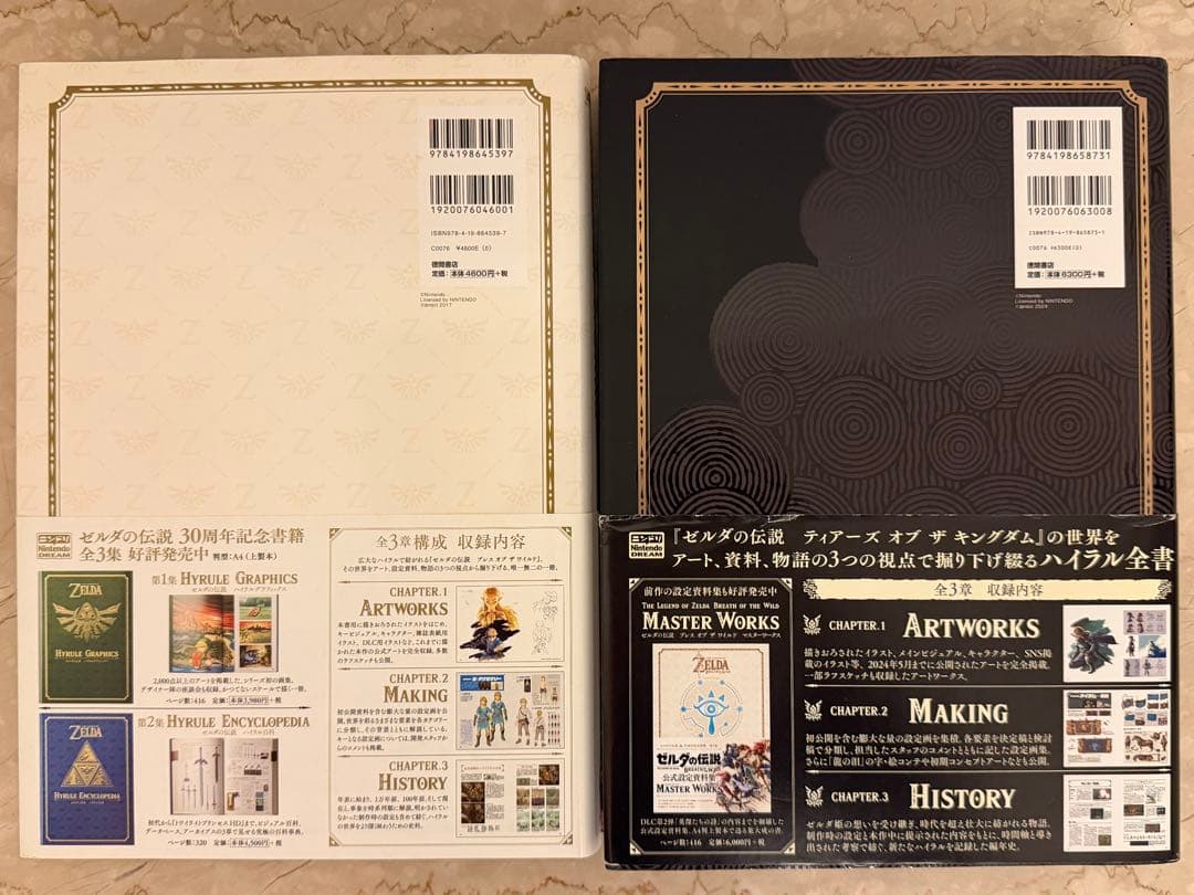 ゼルダの伝説　マスターワークス 2冊セット
