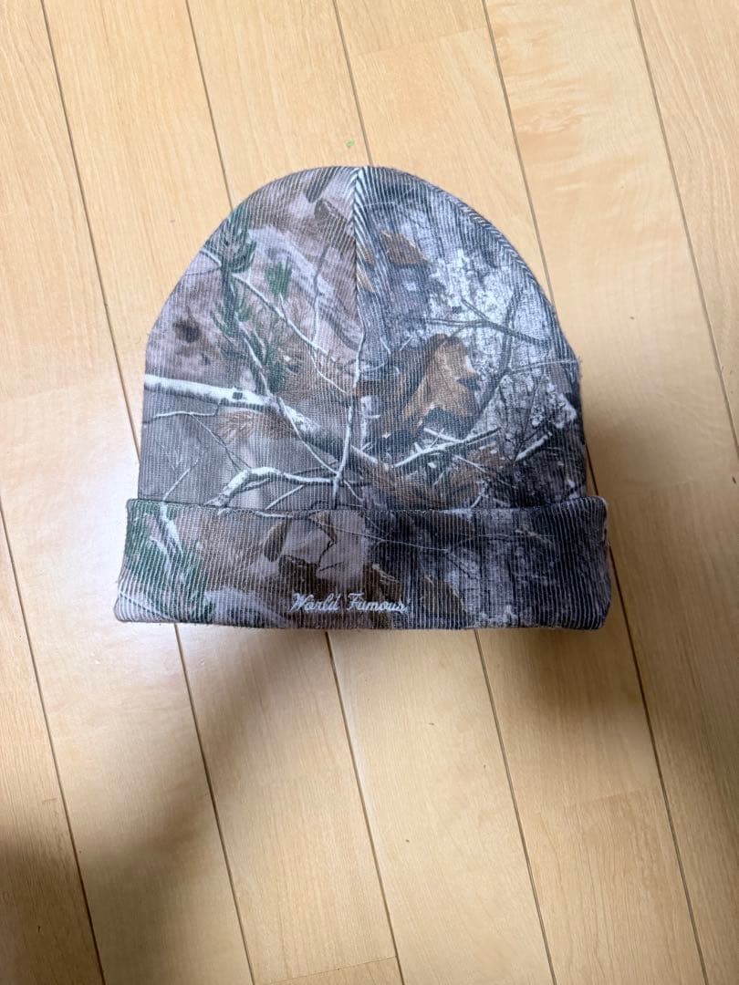 Supreme 迷彩 リバーシブル ニット帽