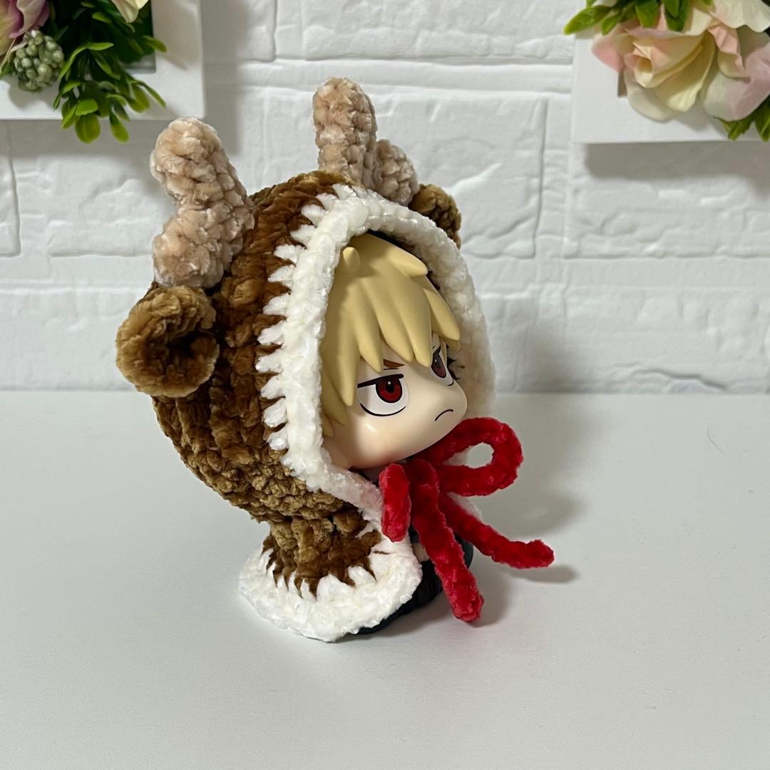 【オーダー品】爆豪勝己 ステルススーツ風、トナカイ、猫耳、サメポンチョ4点
