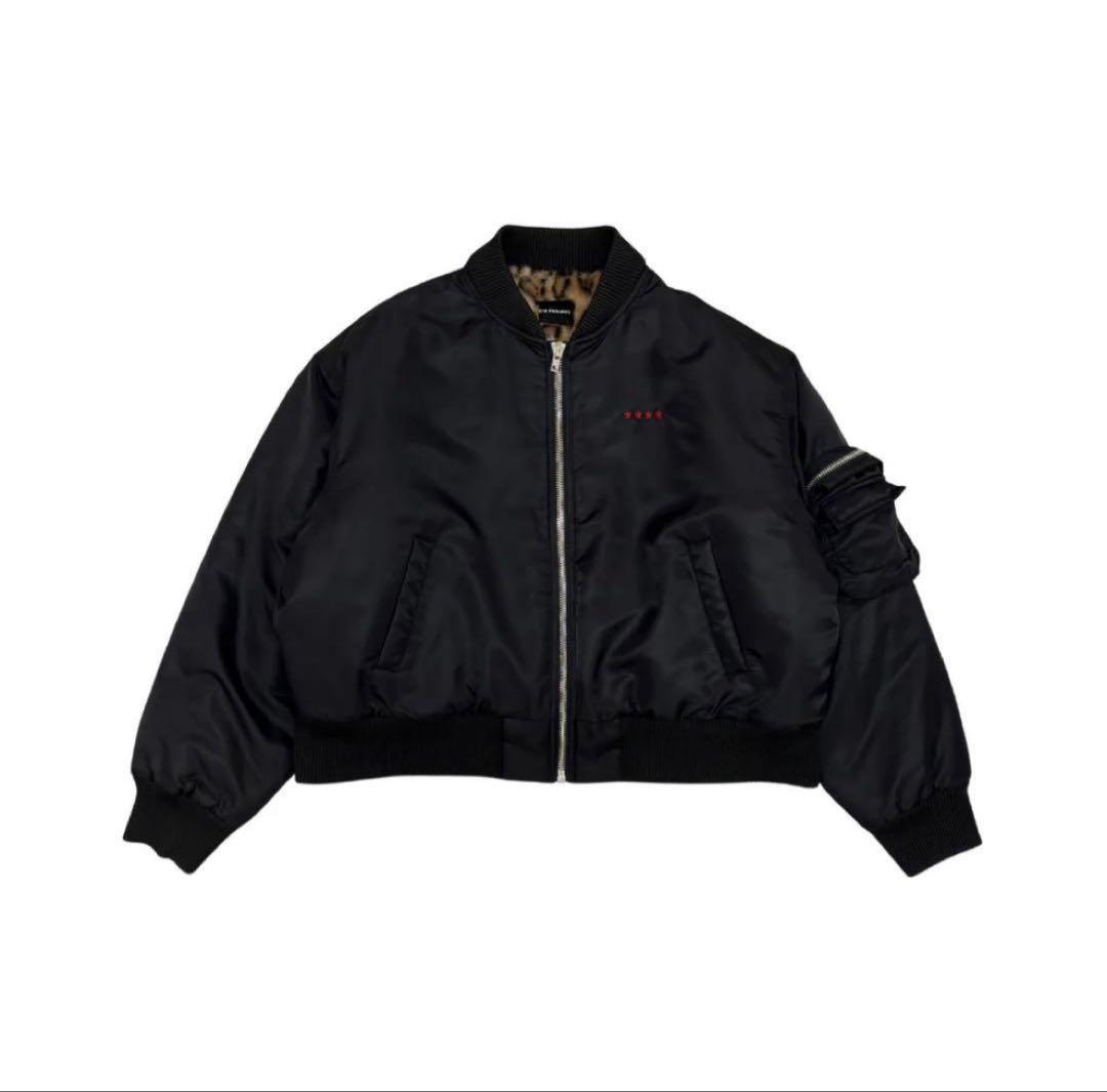 Mサイズ　9/S PROJECT MA-1 - BLACK