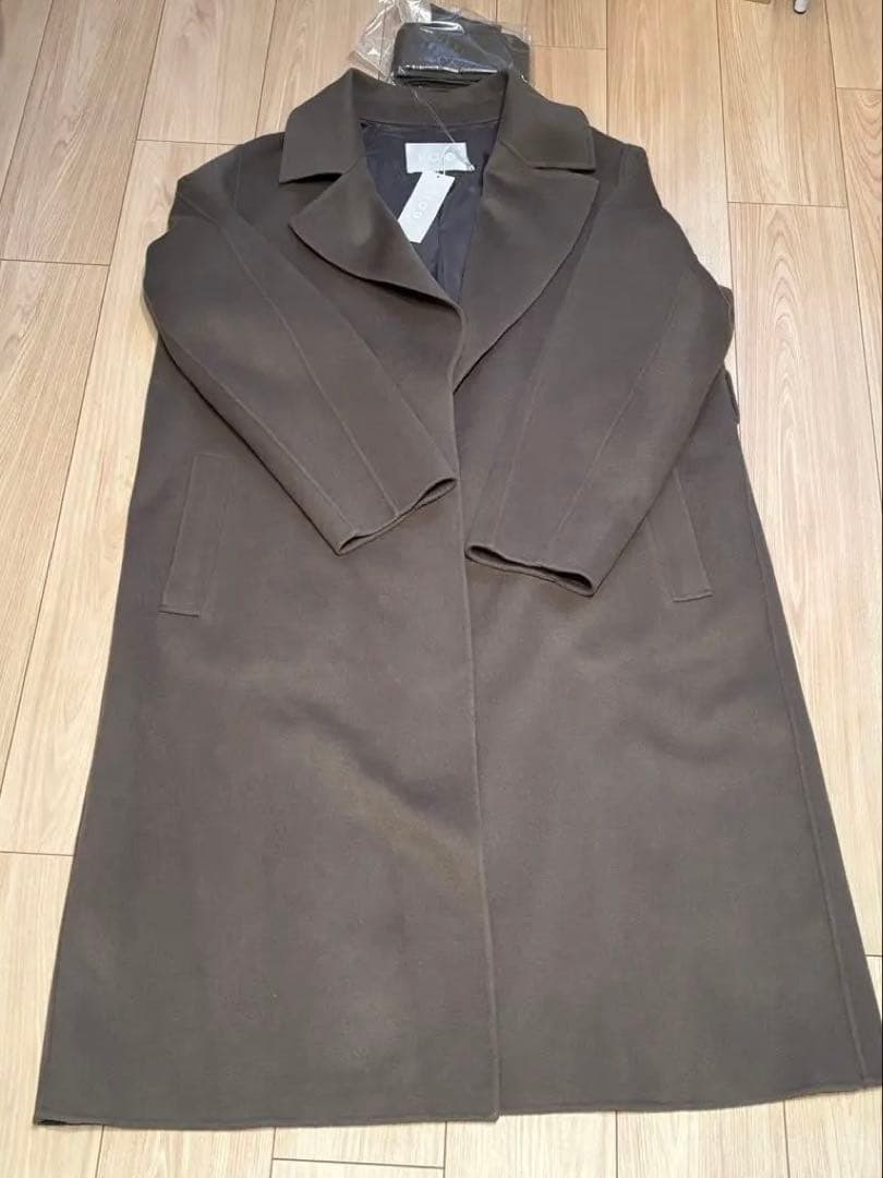 【ひまわり】タグ付き新品【iCB】ウールリバー ロングトレンチコート
