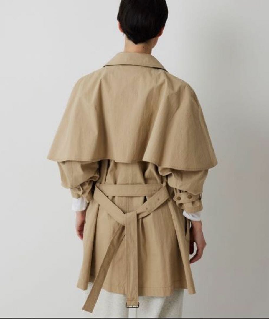 THE PAUSE ケープコート ウィムガゼット 美品　春アウター