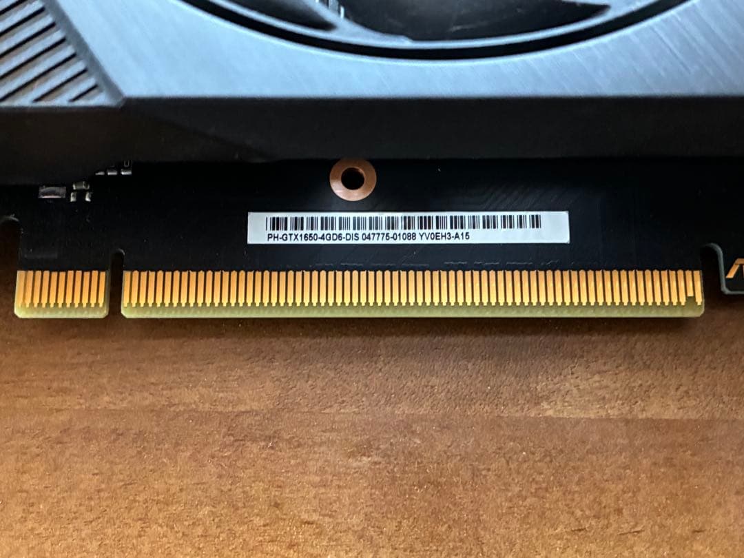 グラフィックボード・グラボ・ビデオカード ASUS GeForce GTX1650 PH-GTX1650-4GD6