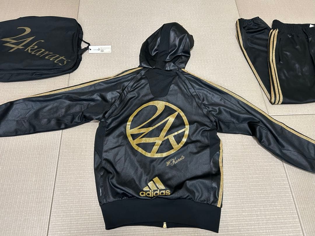 24karats ジャージ　adidas 上下　Mサイズ　EXILE着用　初期