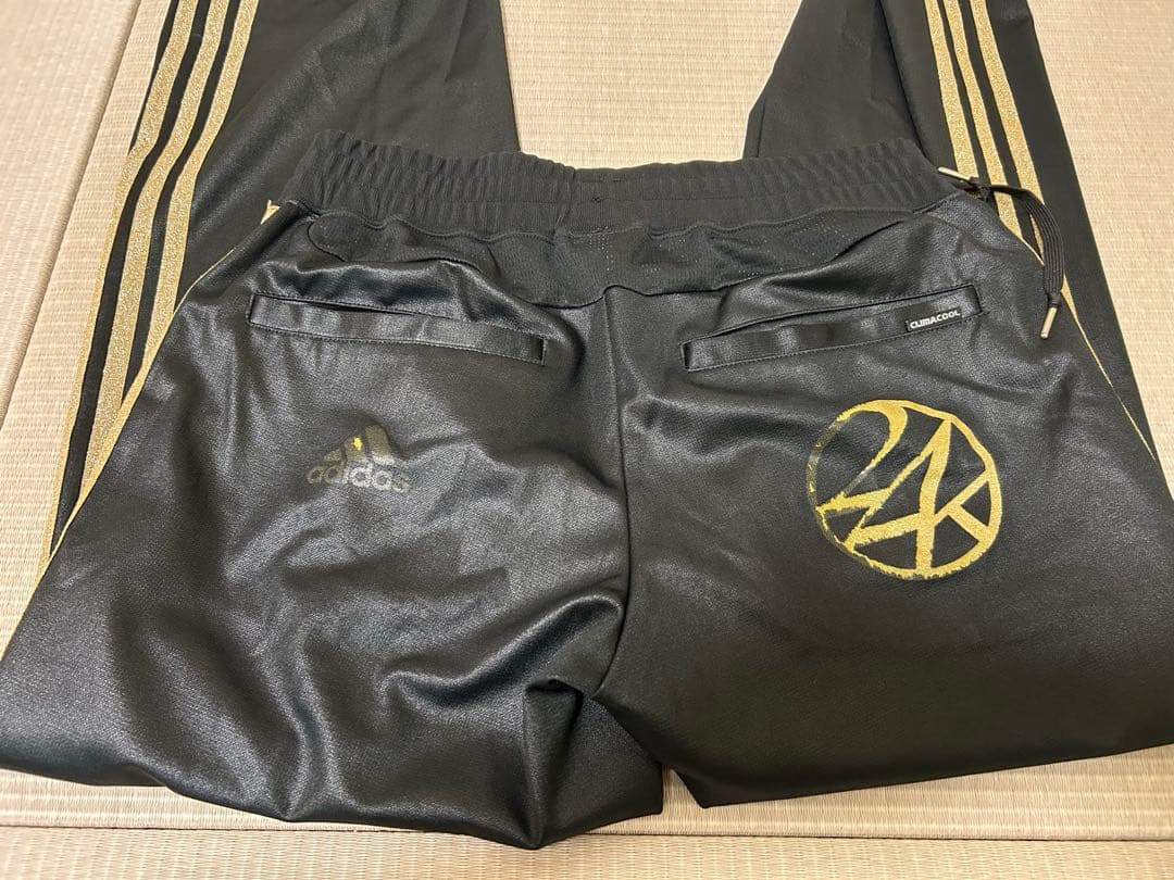 24karats ジャージ　adidas 上下　Mサイズ　EXILE着用　初期