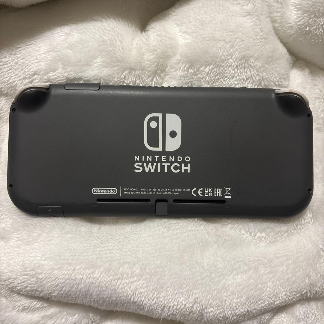 Switch Lite グレー 本体 動作確認済み 初期化済み 一部不具合あり