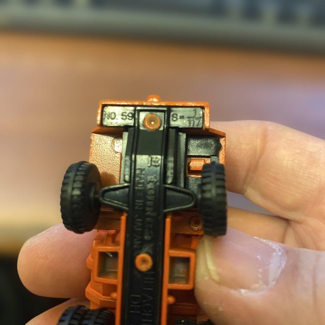 日立ダンプカー、トミカ、日本製