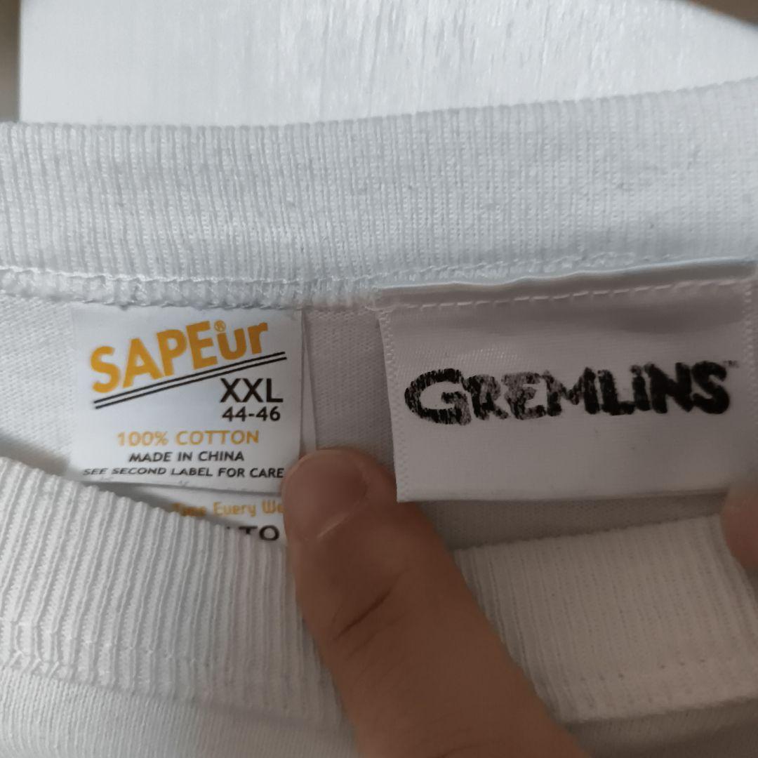 sapeur グレムリン コラボ Tシャツ