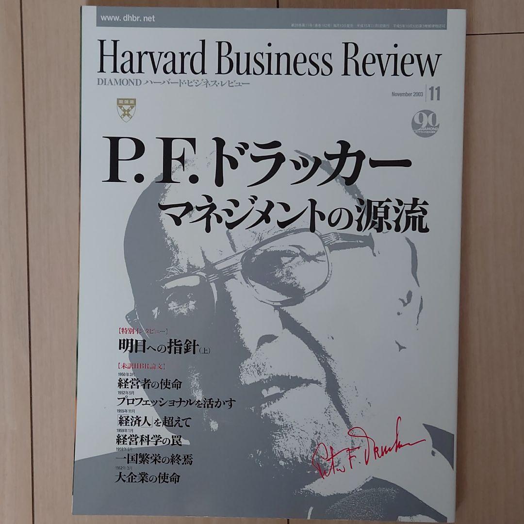 【ハーバードビジネスレビュー3冊】ドラッカー