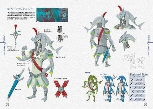 【帯付】ゼルダの伝説　ブレスオブザワイルド　マスターワークス 公式設定資料集