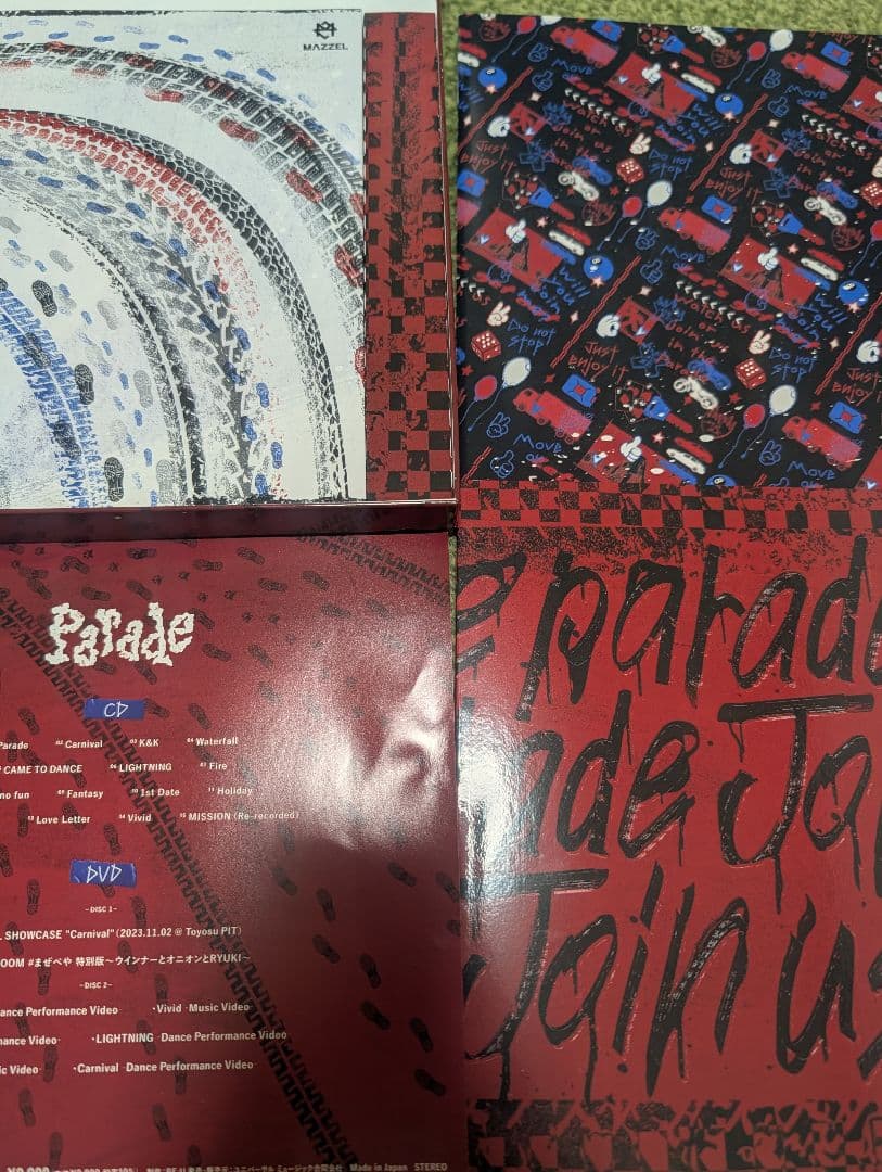 MAZZEL Parade MUZEUM盤　DVD