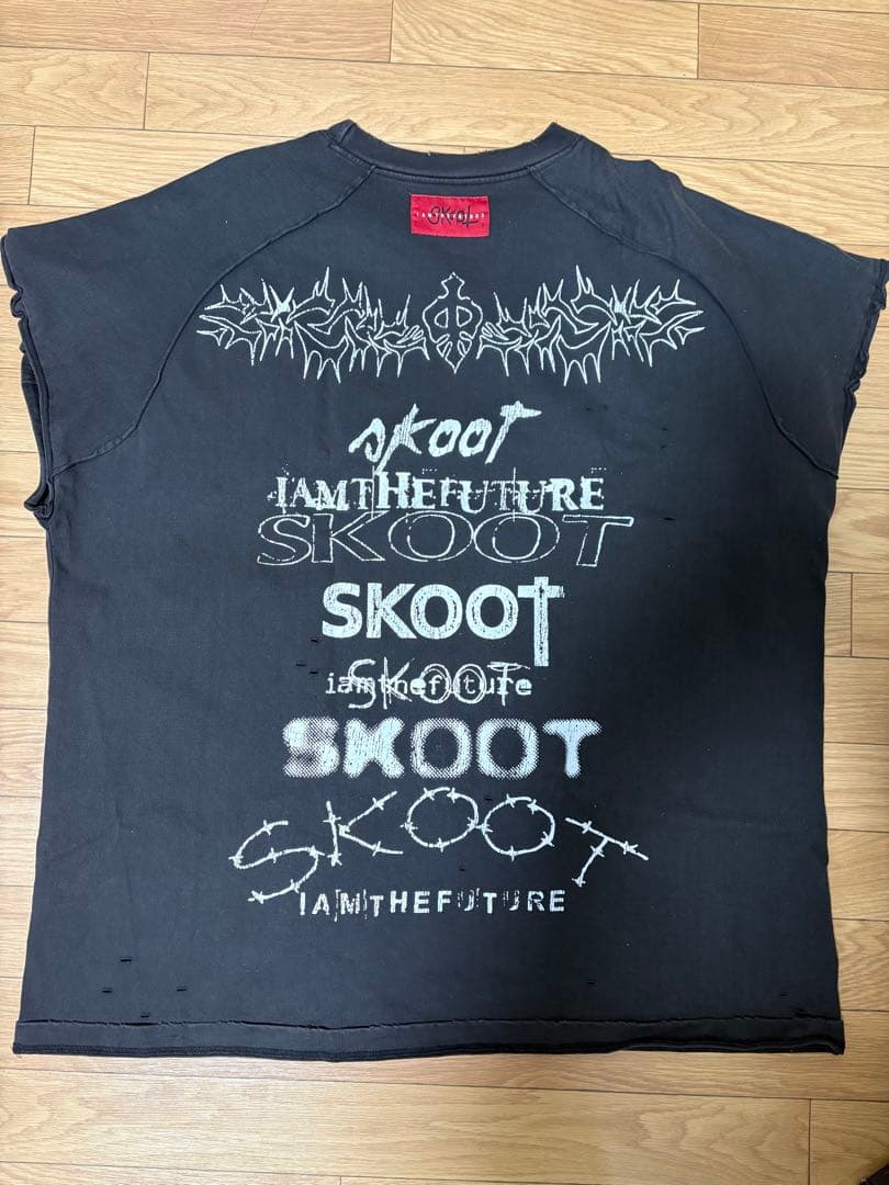 SKOOT GROW OP BLACK TANKTOP タンクトップ