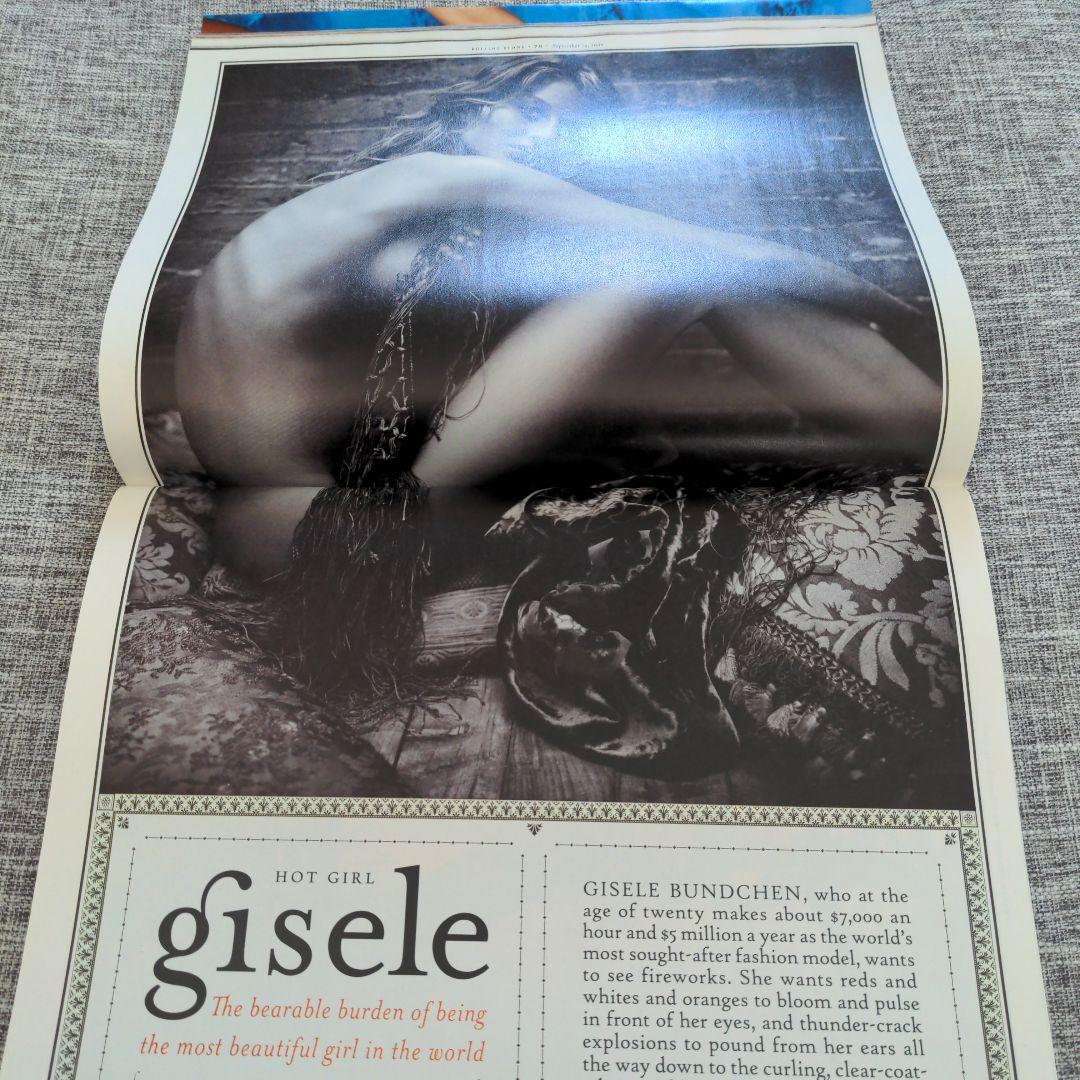 その他 Rolling Stone september 2000 Gisele