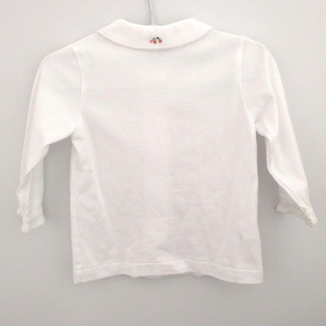 ★セット★ファミリア 80 ワンピース ブラウス 赤チェック familiar