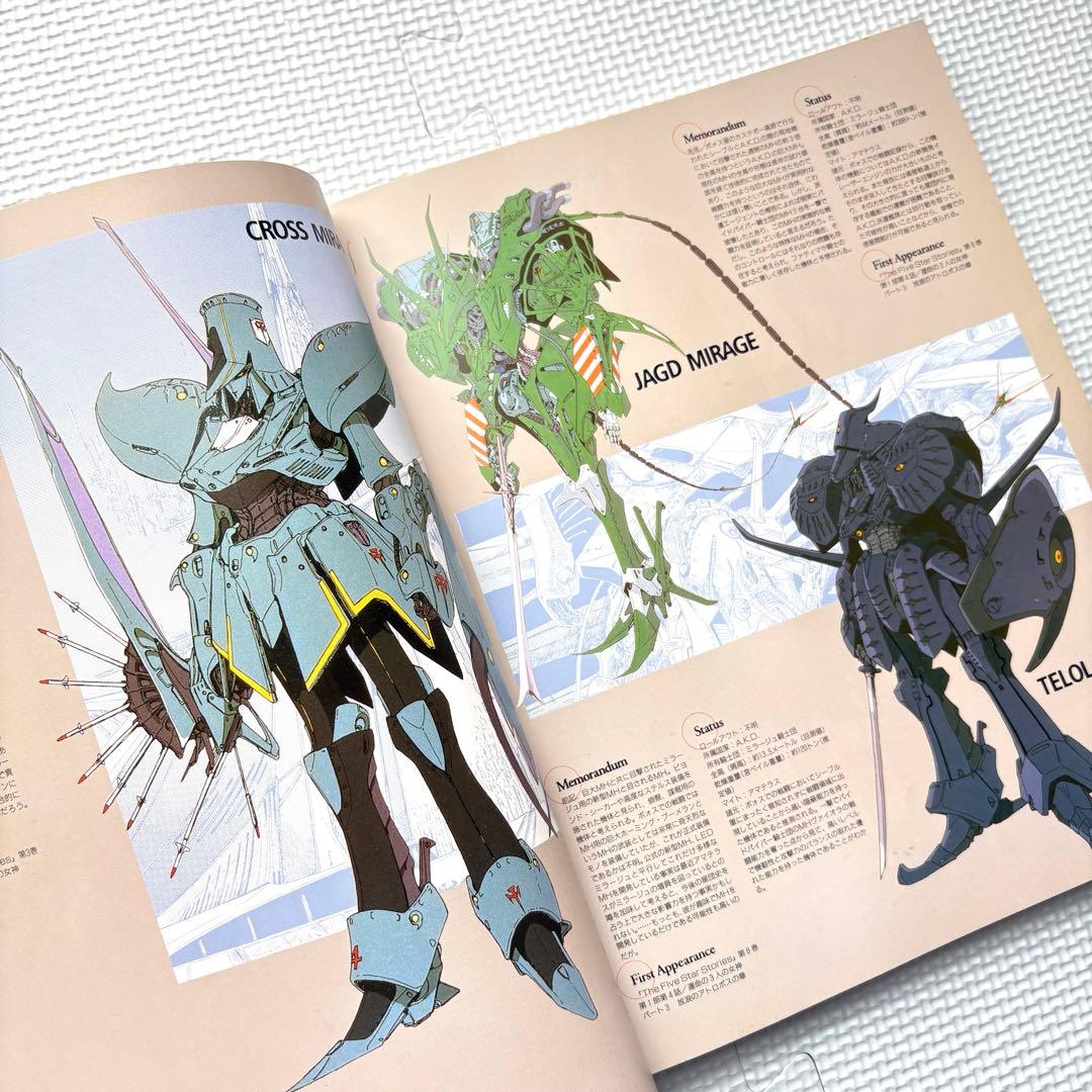 ファイブスター物語 関連3冊セット デザインズ4 アウトライン エピソードガイド
