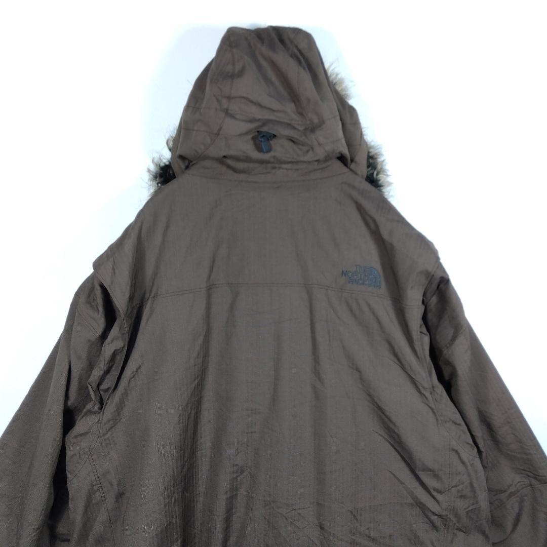 THE NORTH FACE ブラウン モッズコート マウンテンパーカー　XL