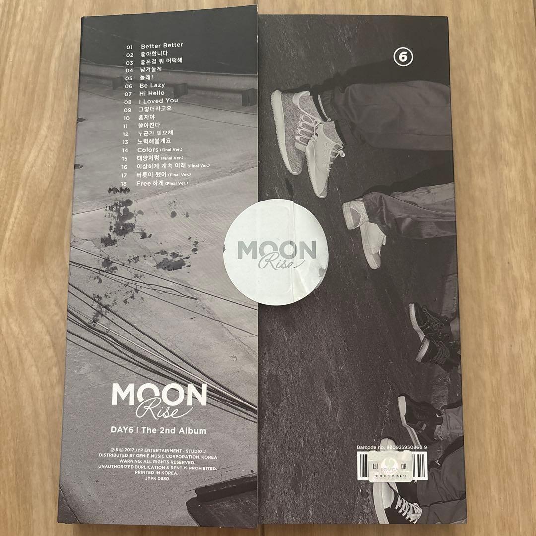 DAY6 MOONRISE サイン入りアルバム