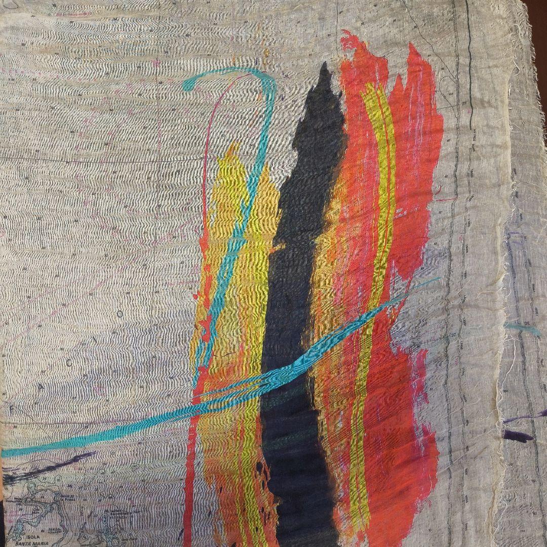 Faliero Sarti　地図の柄ストール　ファリエロ サルティ