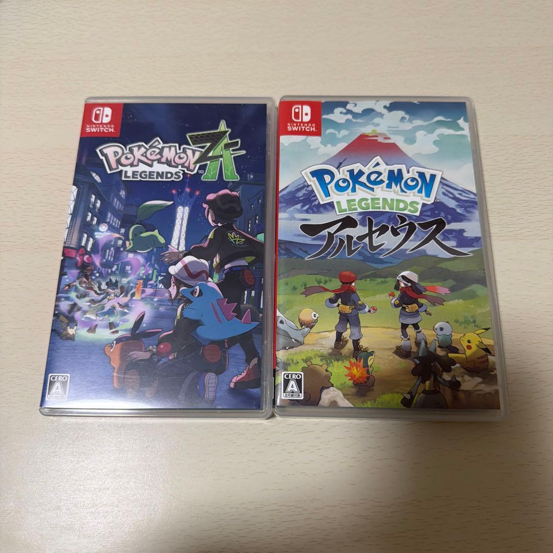 Switch ポケモンレジェンズ Z-Aとアルセウス