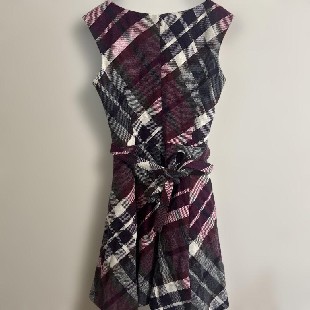 BURBERRY ブルーレーベル　ノースリーブ　チェックワンピース　ノバチェック