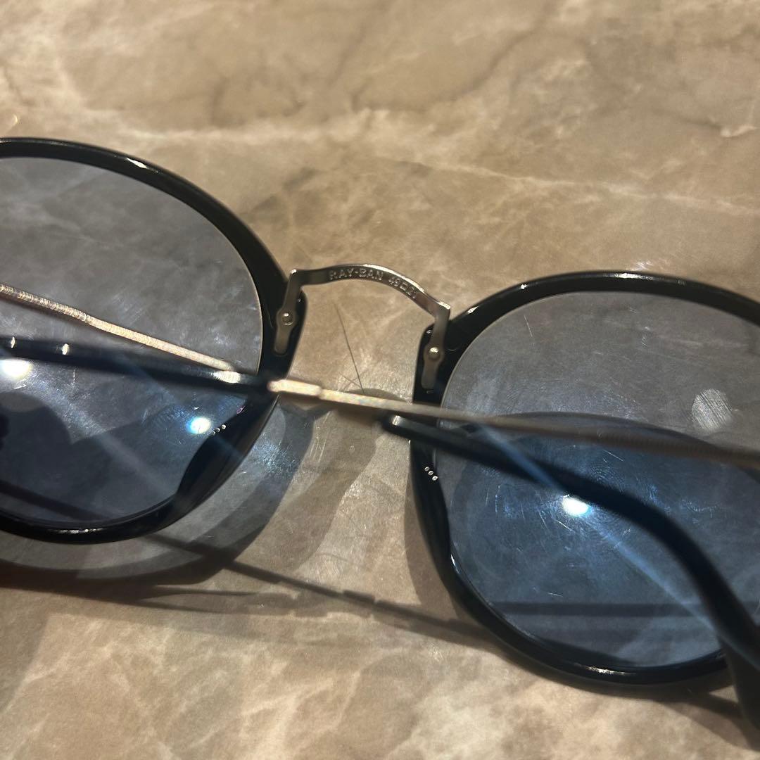 Ray-Ban ブラック ブルーレンズ サングラス