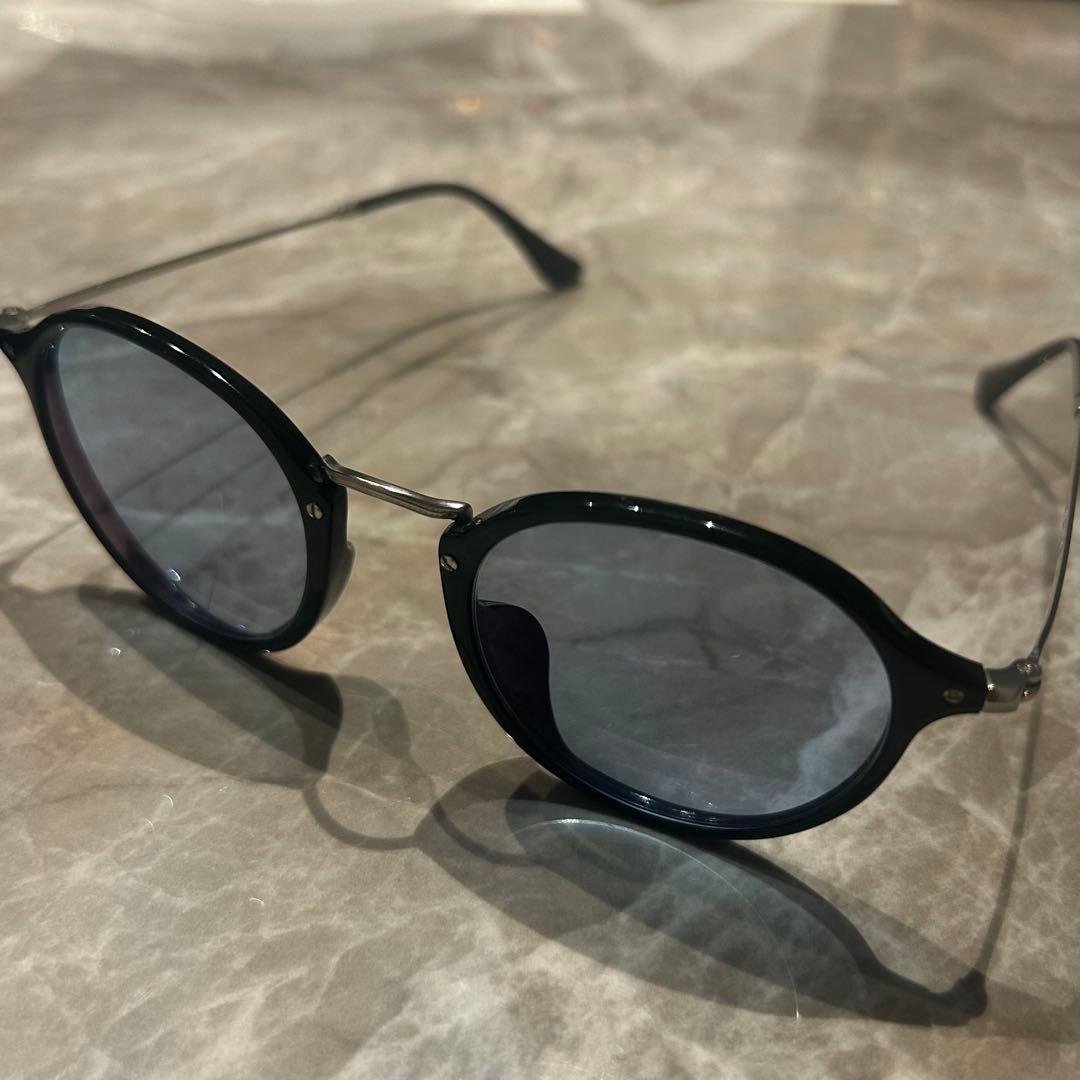 Ray-Ban ブラック ブルーレンズ サングラス