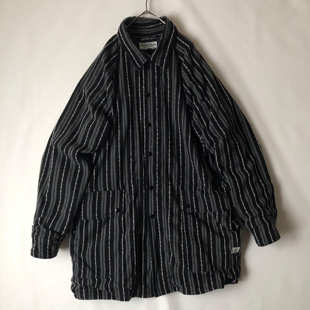 未使用品 SASSAFRAS ササフラス カバーオール L