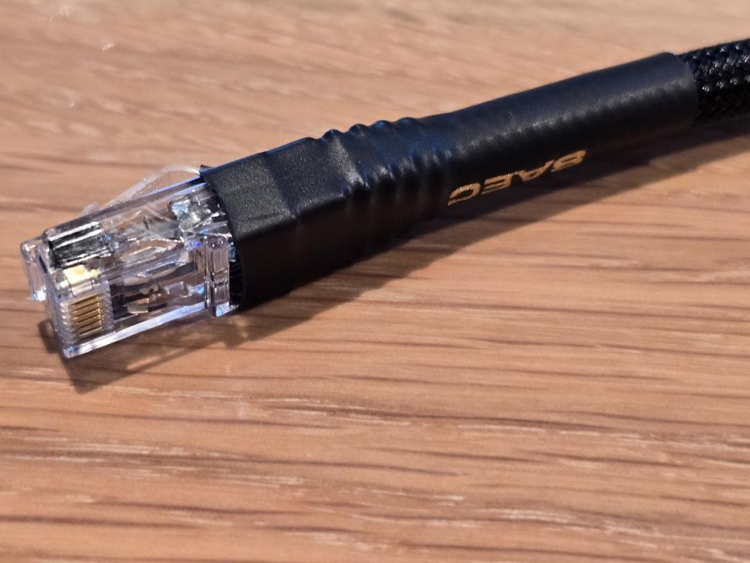 サエク SAEC SLA-500 LANケーブル 0.3m 中古美品
