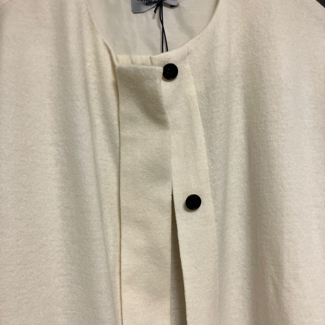 【新品】ジョン　スメドレー　ホワイト　コート