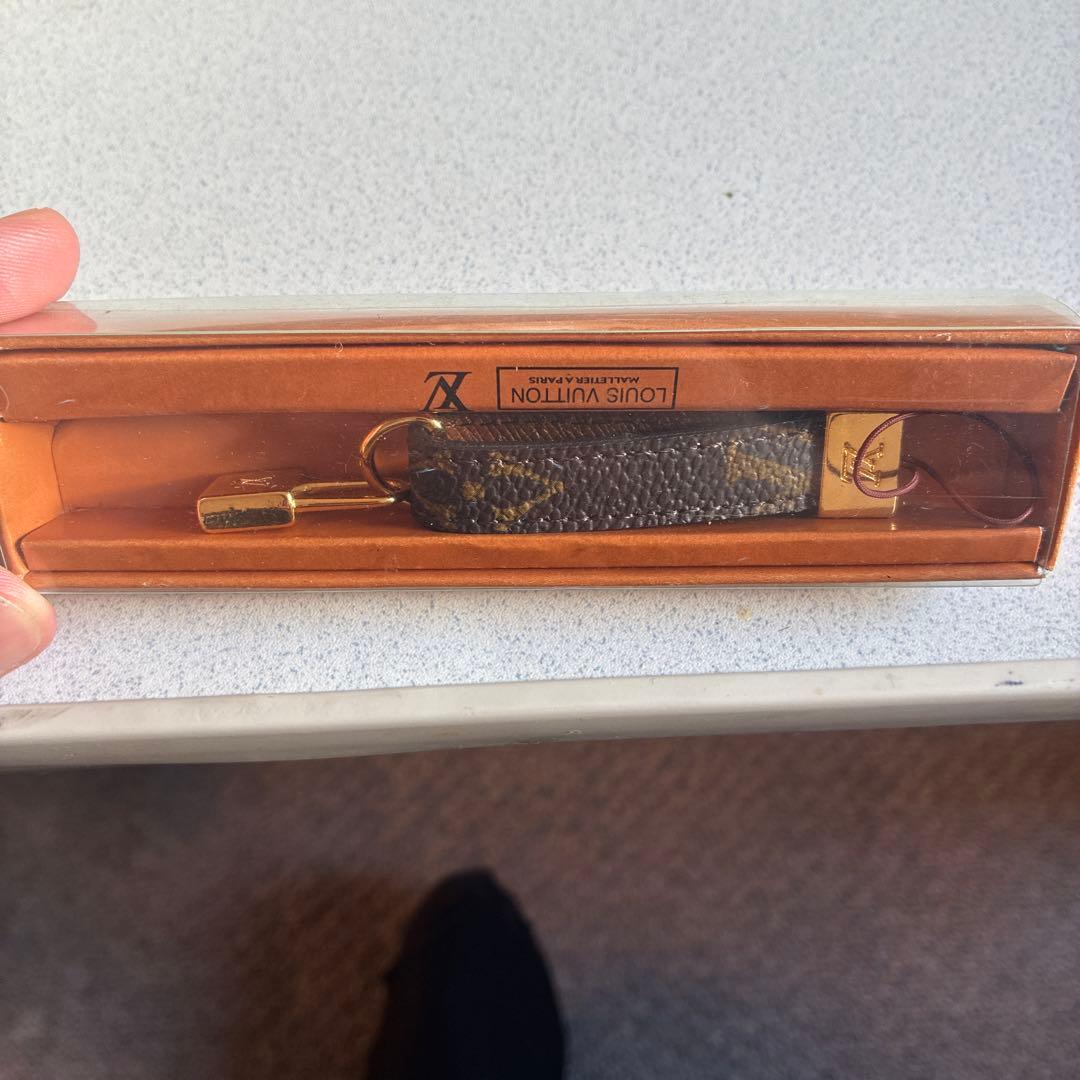 Louis Vuitton ストラップ ゴールド ダークブルー