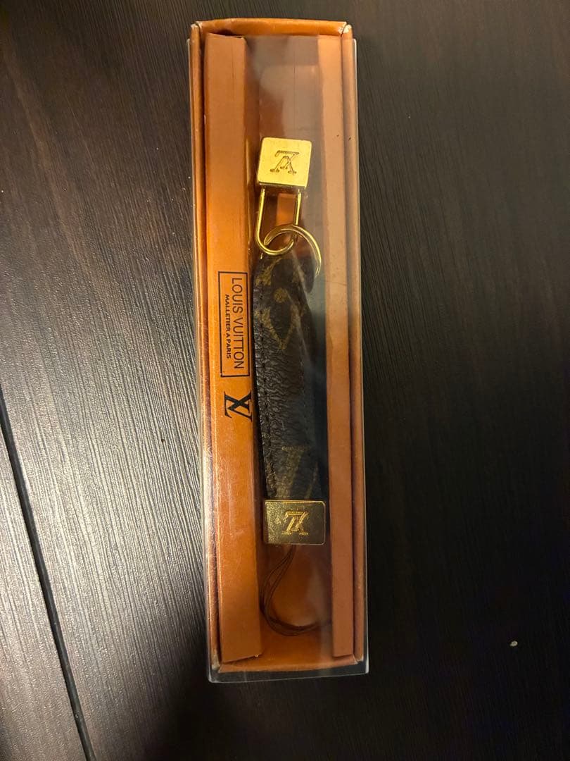 Louis Vuitton ストラップ ゴールド ダークブルー