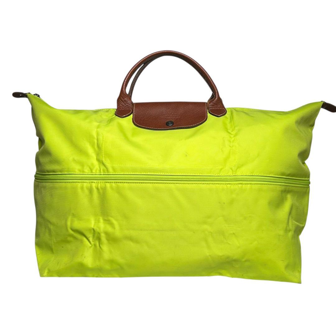 LONGCHAMP ロンシャン ナイロントート トラベルバッグ 拡張機能付✨