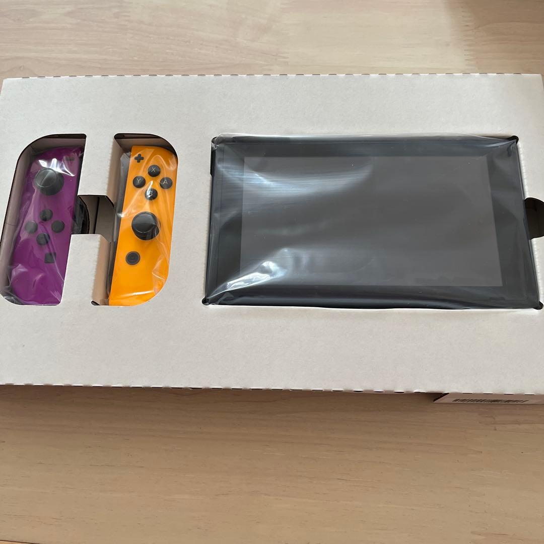 Nintendo Switch 本体 ネオンパープルネオンオレンジ　おまけ付き