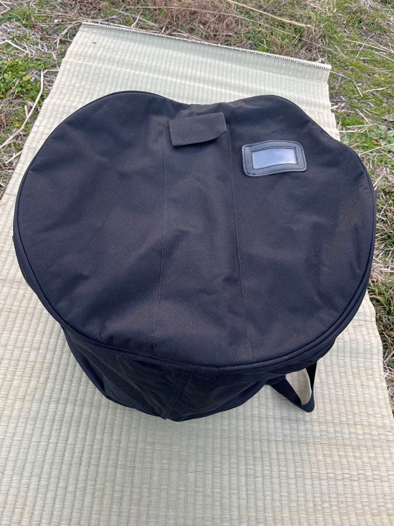 エイサー太鼓 大太鼓 本皮張り30cm ケース付き 中古美品
