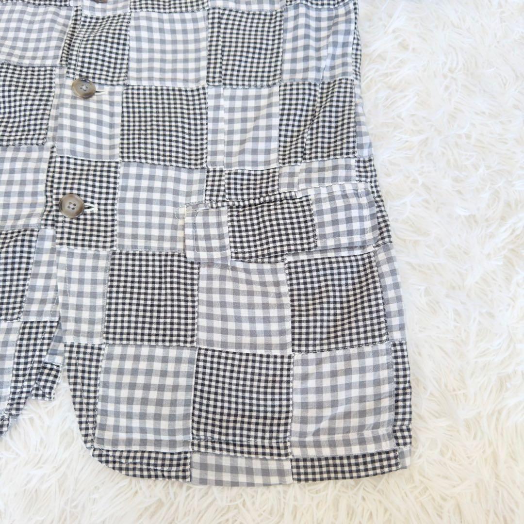 BEAMS PLUS✨India Madras ジャケット×ベスト　パッチワーク