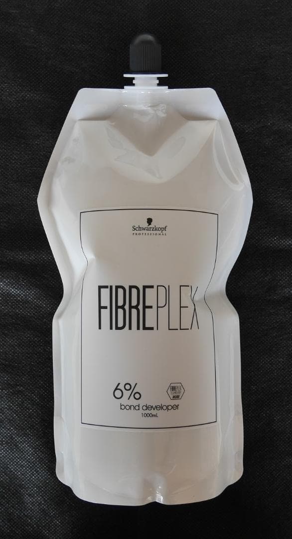 ファイバープレックス　パウダーブリーチ450g + ２剤6%1000g セット