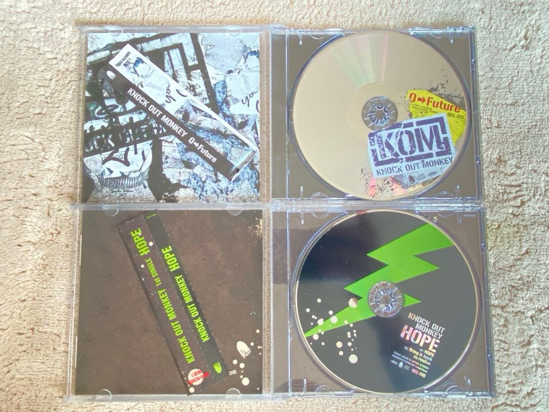 まとめ売りKNOCK OUT MONKEY CD +DVD 計8枚