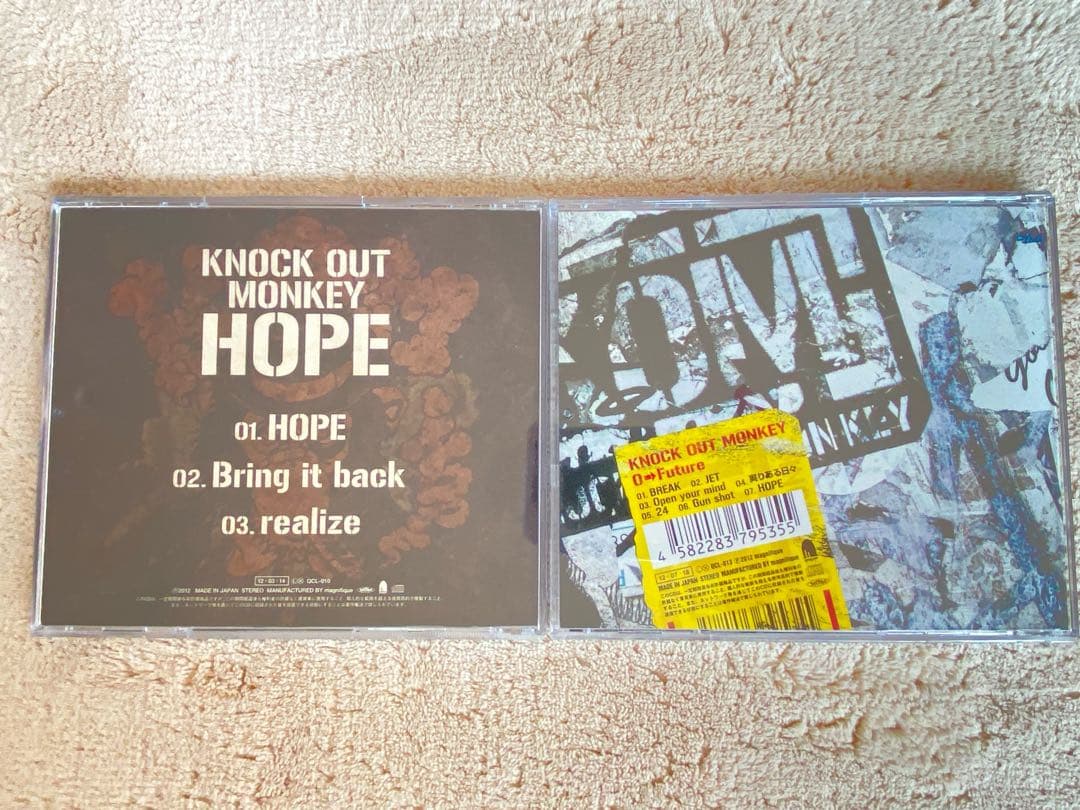 まとめ売りKNOCK OUT MONKEY CD +DVD 計8枚