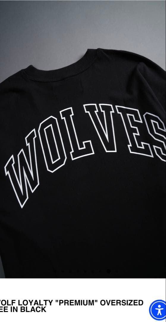 w*n様 【破格】ダルクスポーツ　\"PREMIUM\" OVERSIZED TEE