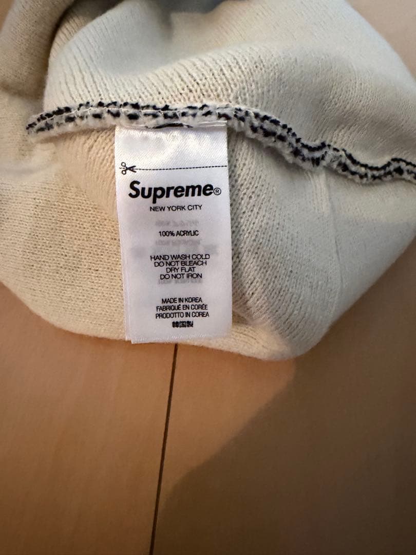 Supreme × THRASHER ビーニー白