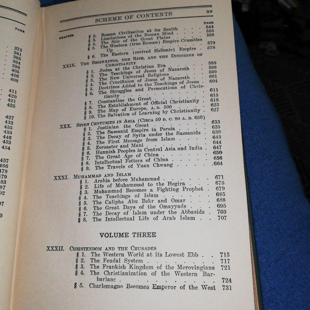 洋書 Outline of History 4 Volumes by Wells