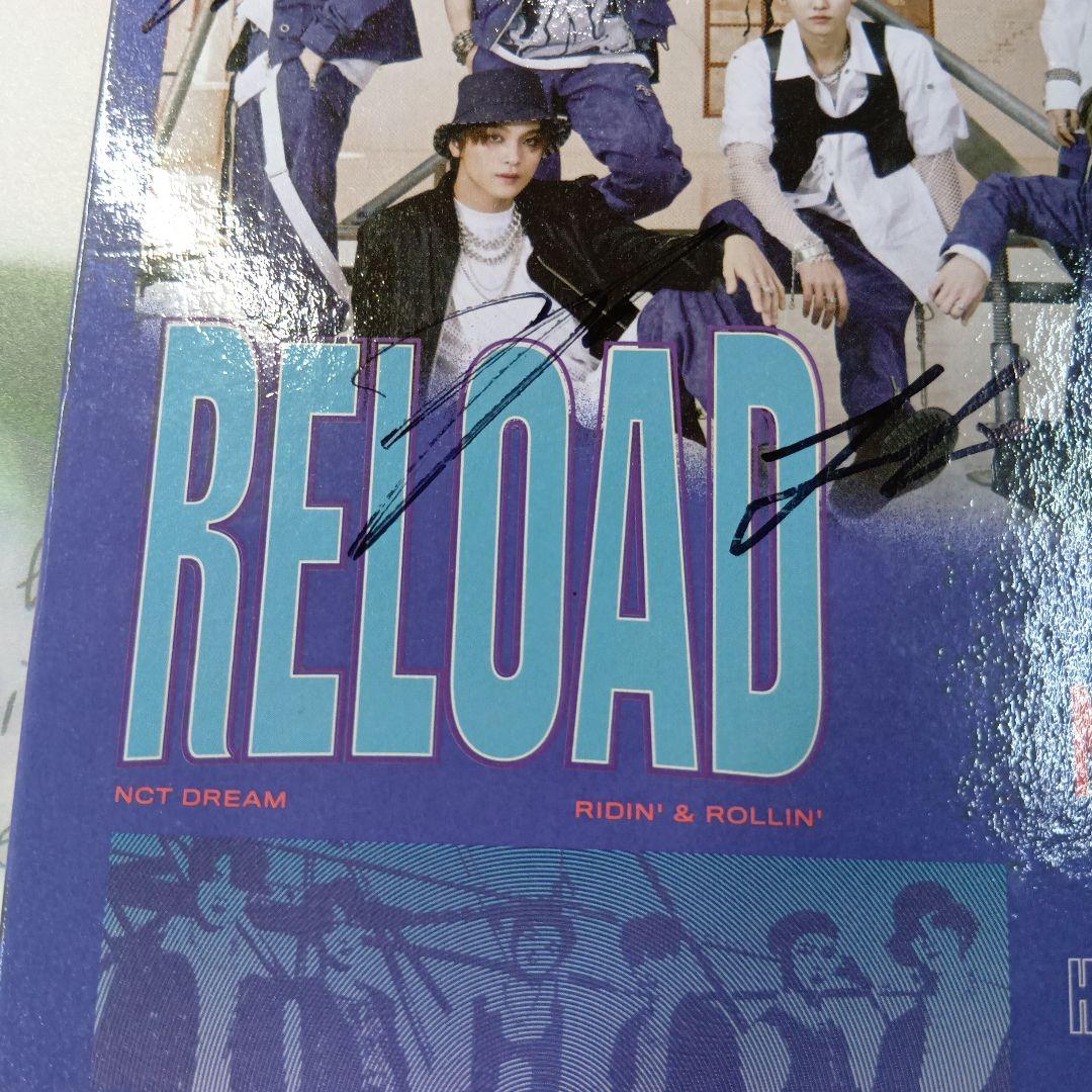NCTDREAM　プロモアルバム　非売品　サイン入り　RELOAD②