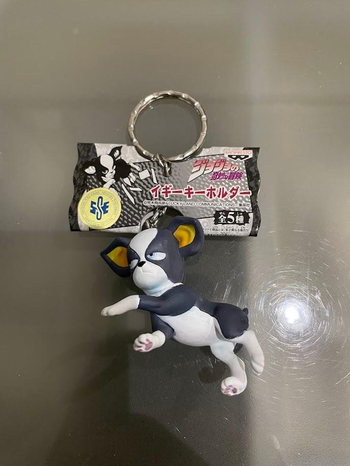 新品 ジョジョの奇妙な冒険　イギー　キーホルダー 全５種　セット