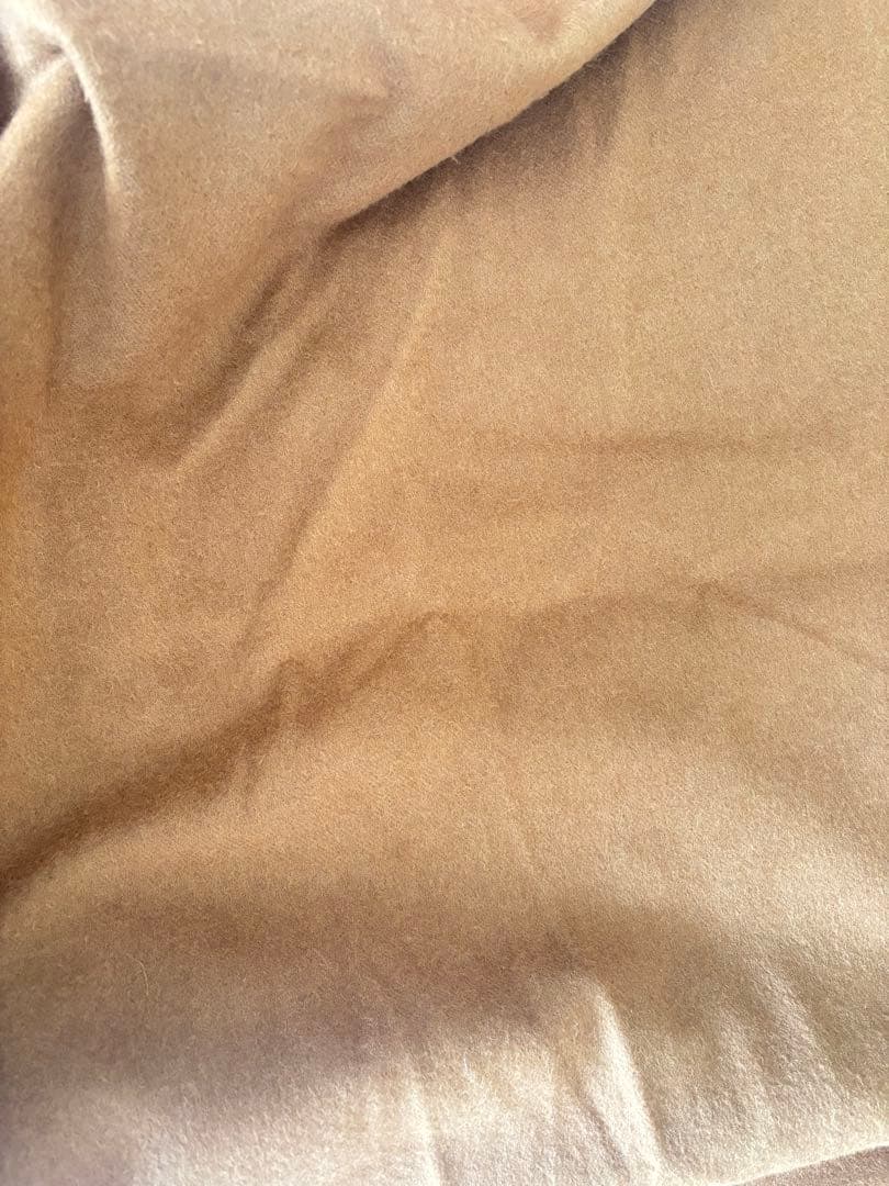 Jonstons DARK　CAMEL カシミヤ 100 大判