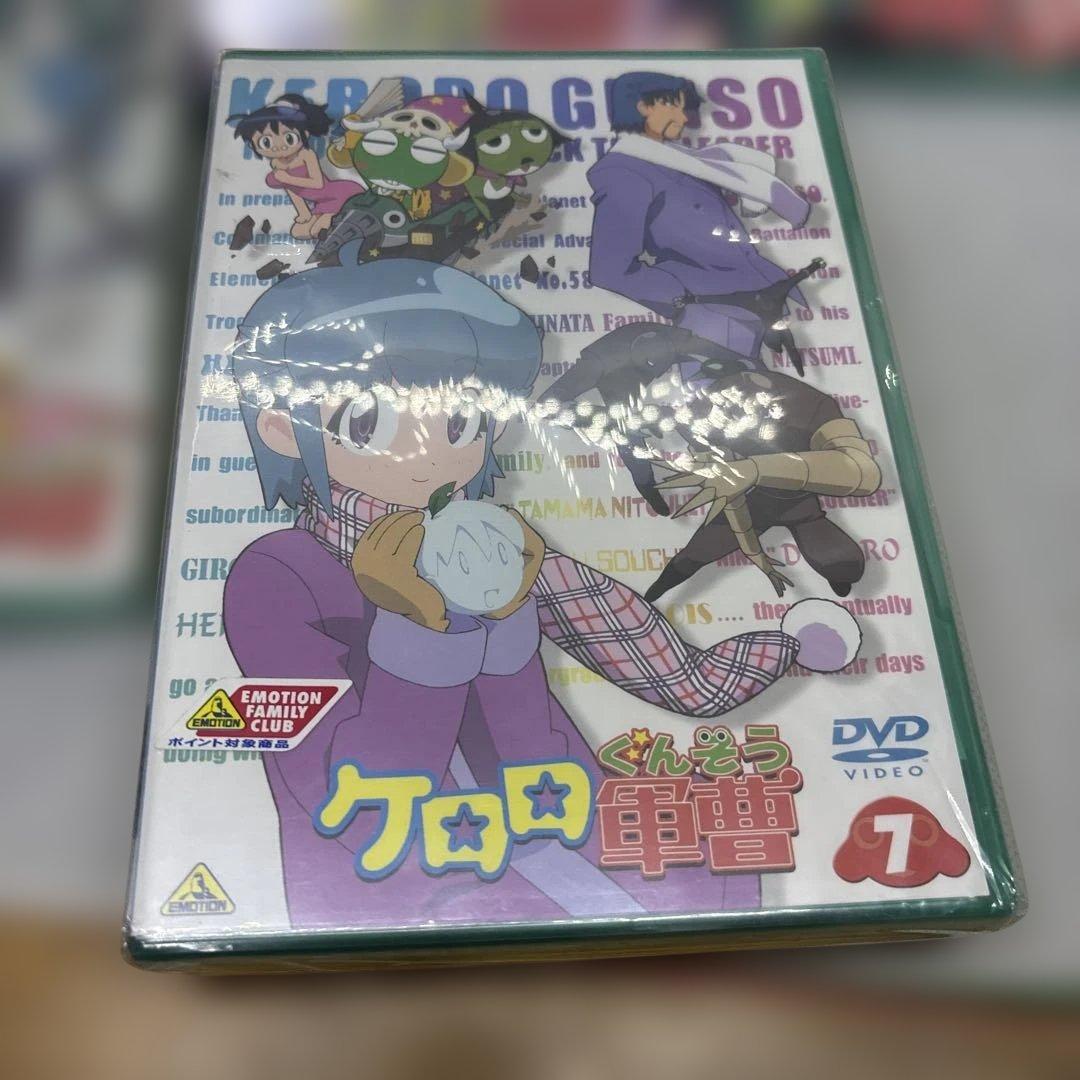希少　中古＆未開封DVD ケロロ軍曹 1-12巻 セット 初回生産特典付き多数