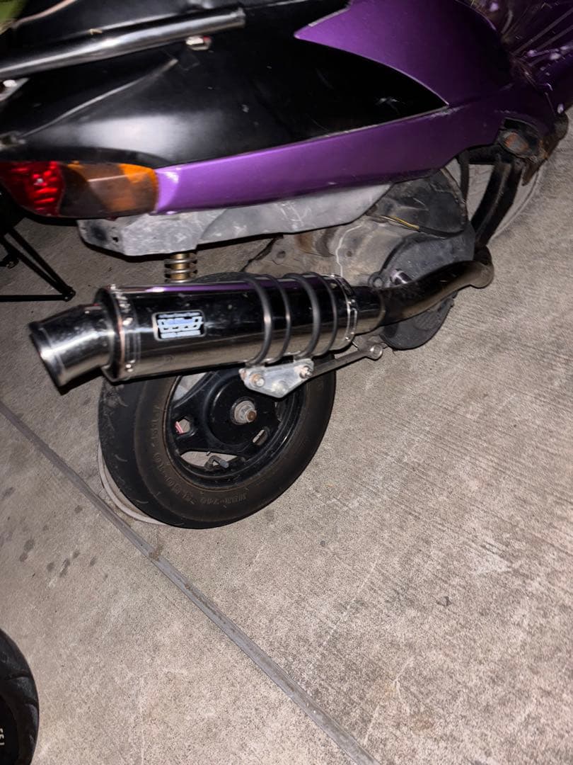 アドレスv125 WJレーシングマフラー
