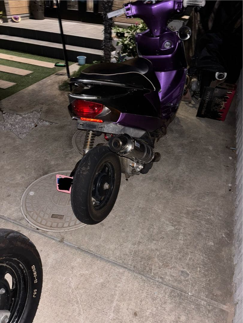 アドレスv125 WJレーシングマフラー