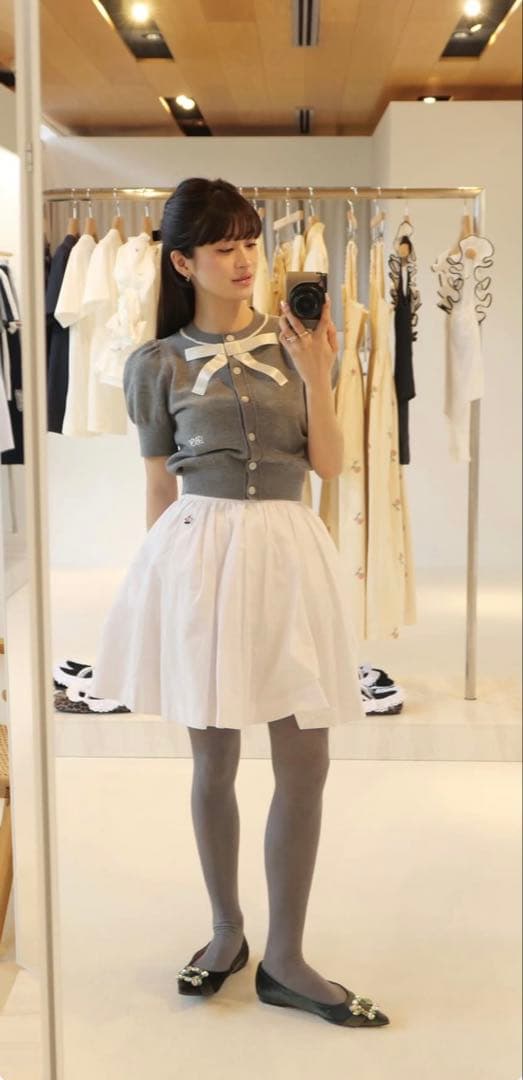 bibiy. 2026夏LILY RIBBON CARDIGAN