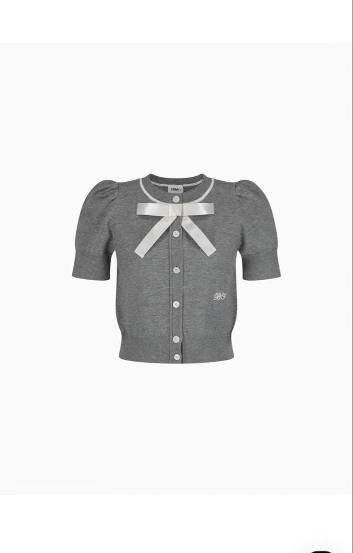 bibiy. 2026夏LILY RIBBON CARDIGAN