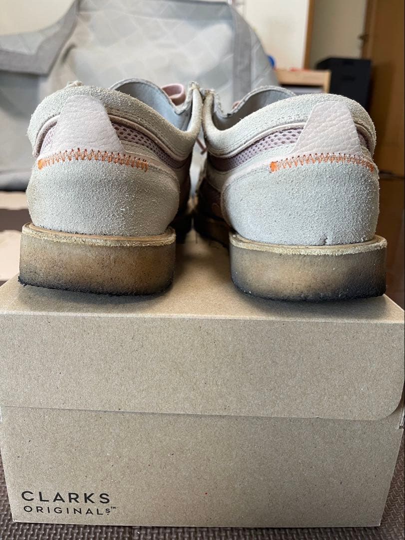 UNION TOKYO x CLARKS ワラビー ピンク 27.5